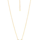 Dreamy Gold-Plated CZ Heart Pendant Set