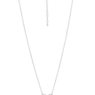 Dreamy Silver-Plated CZ Heart Pendant Set