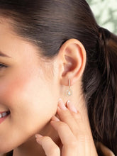 Peora Teardrop CZ Earrings - Rose Gold