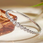Peora Classic CZ Tennis Kada - Silver