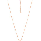 Peora Floral CZ Necklace Set - Rose Gold