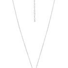 Peora Pearl Pendant Necklace Set - Silver