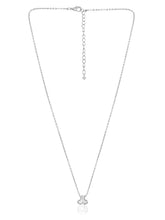 Peora Pearl Pendant Necklace Set - Silver