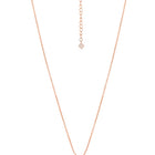 Peora Classic CZ Necklace Set - Rose Gold