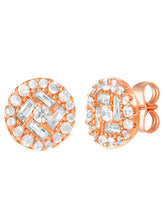 Peora Solitaire CZ Necklace Set - Rose Gold