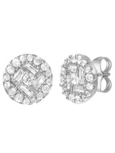 Peora Solitaire CZ Necklace Set - Silver