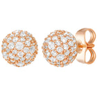 Peora Romantic CZ Necklace Set - Rose Gold
