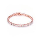 Peora Luxe Classic Tennis Bracelet - Rose Gold