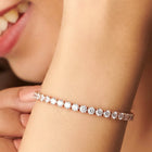Peora Luxe Classic Tennis Bracelet - Rose Gold