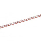 Peora Luxe Classic Tennis Bracelet - Rose Gold