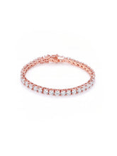 Peora Luxe Classic Tennis Bracelet - Rose Gold