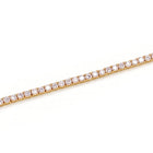Peora Luxe Classic Tennis Bracelet - Gold