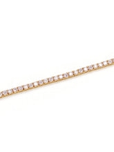 Peora Luxe Classic Tennis Bracelet - Gold