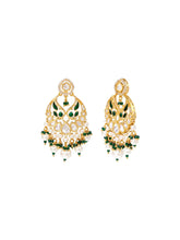 Peora Maharani Chandbali Earrings - Gold