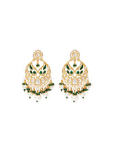 Peora Maharani Chandbali Earrings - Gold