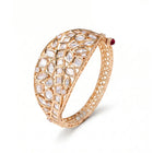 Peora Statement Kundan Traditional Kada - Gold