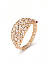 Peora Statement Kundan Traditional Kada - Gold