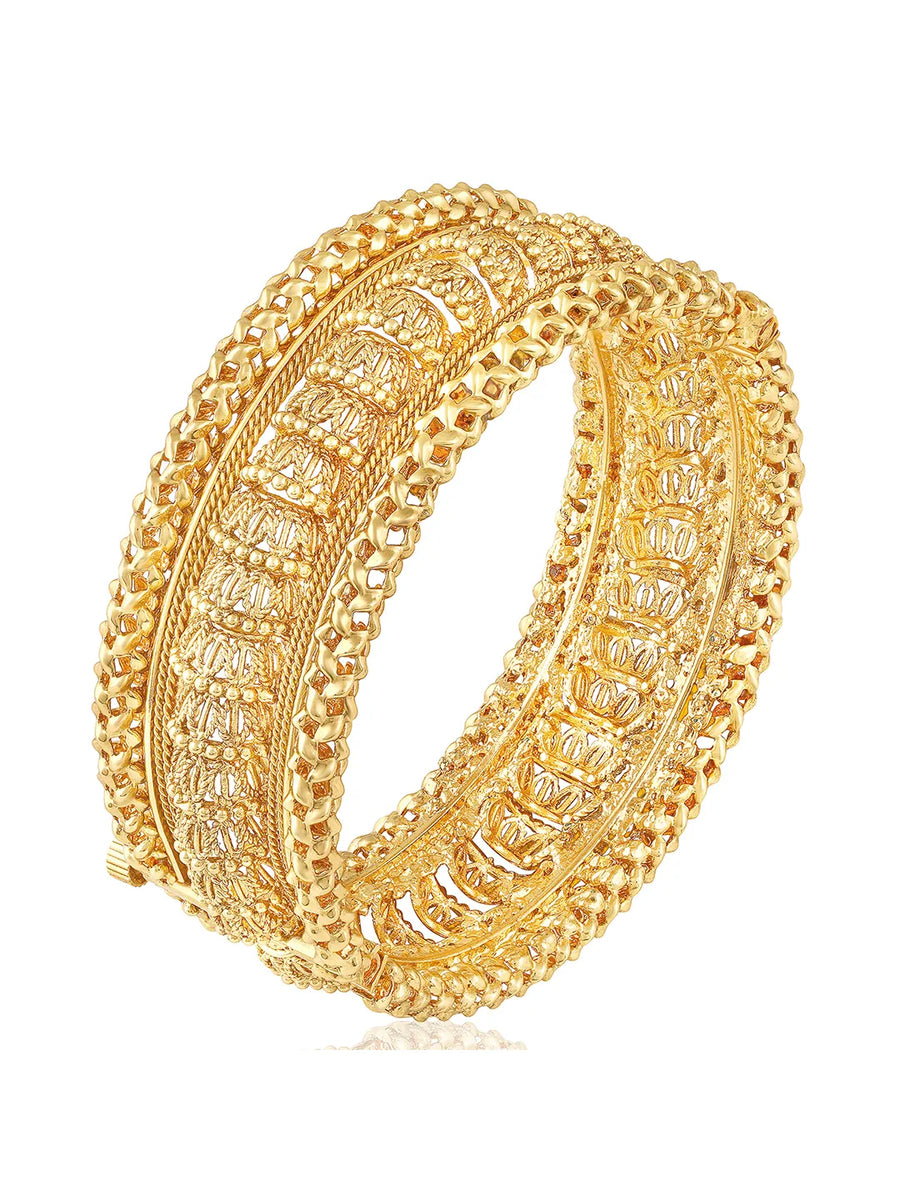 Traditional Carved Kada Bangle