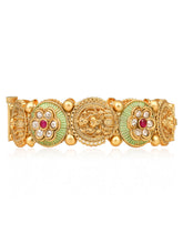 Divine Meenakari Gold Plated Laxmi Kada