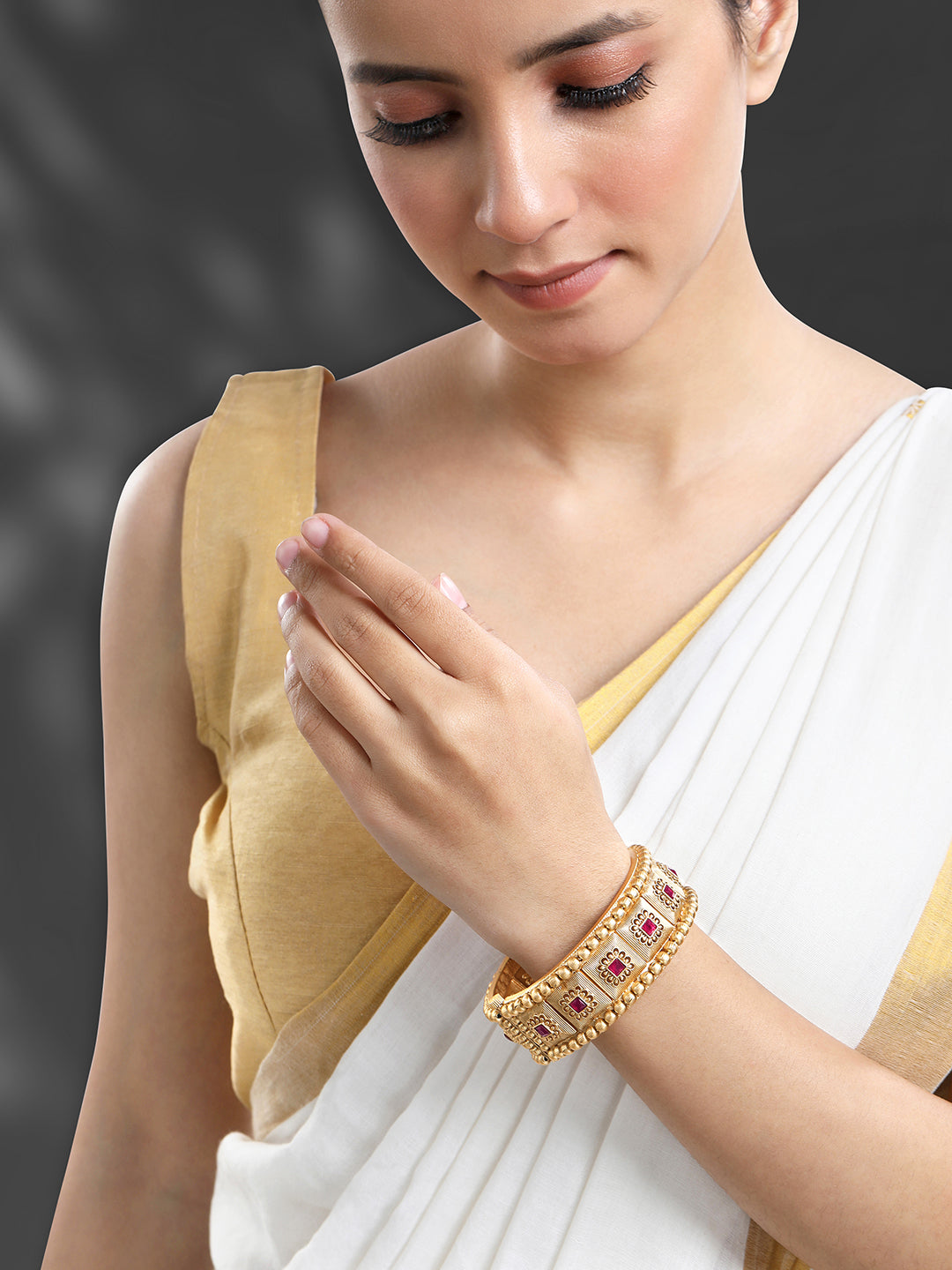 Charming Chic Stone Studded Kada