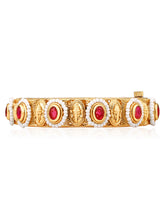 Dazzling Delight Synthetic Stone Thick Kada