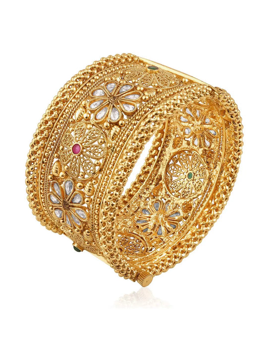 Brilliance Studded Kada – Radiant Fashion Jewellery by Peora