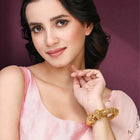 Stones Studded Kada Set – Traditional Fashion Jewellery by Peora

