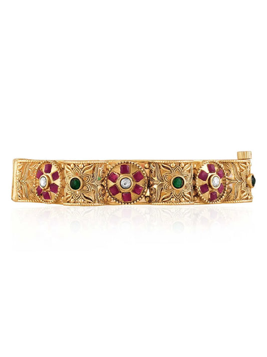 Studded Kada Bangles – Elegant Fashion Jewellery by Peora

