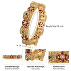 Studded Kada Bangles – Elegant Fashion Jewellery by Peora

