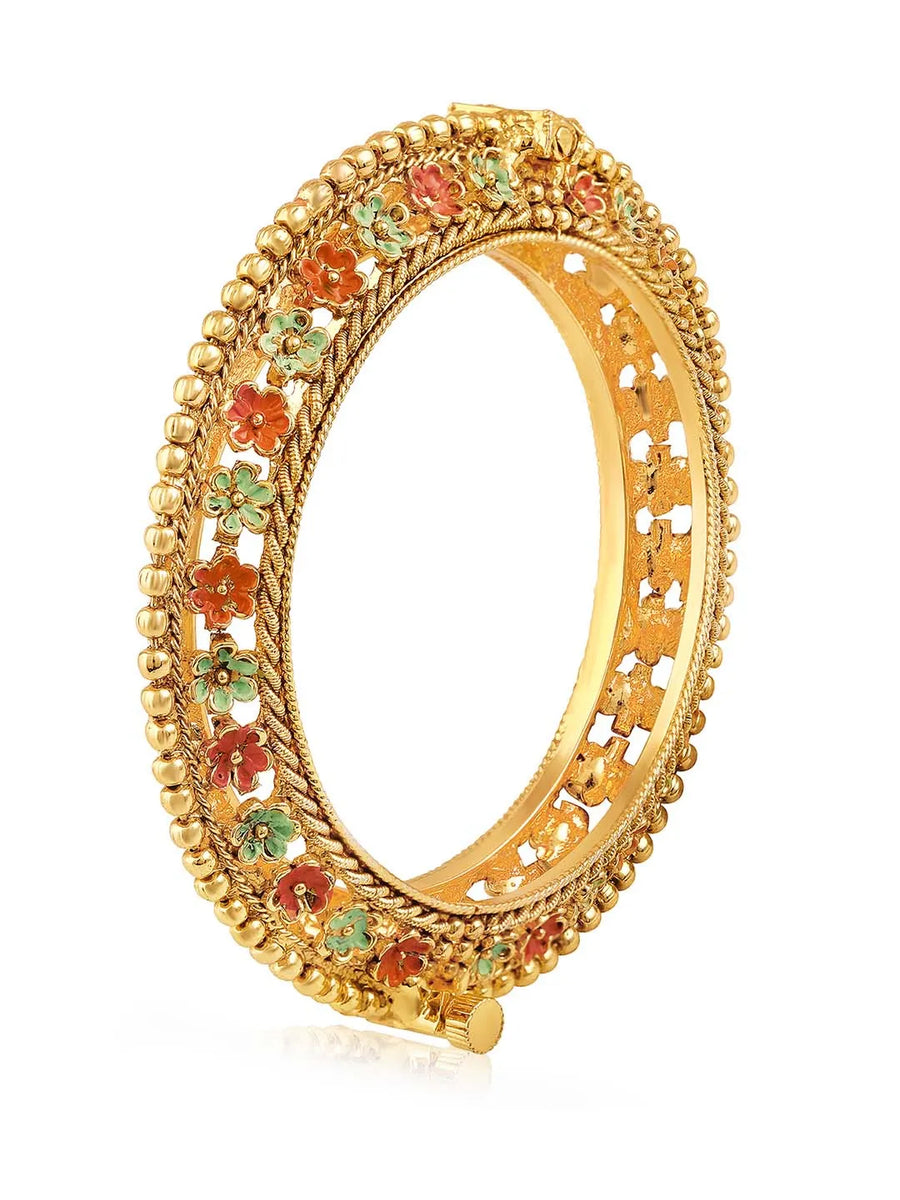 Multicolour Kada Bangles – Vibrant Fashion Jewellery by Peora

