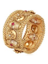 Radiant Resilience Gold Plated Stone Kada