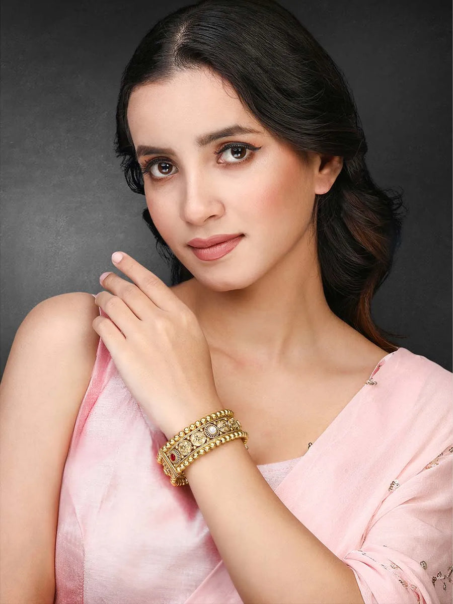 Studded Kada – Sparkling Fashion Jewellery by Peora

