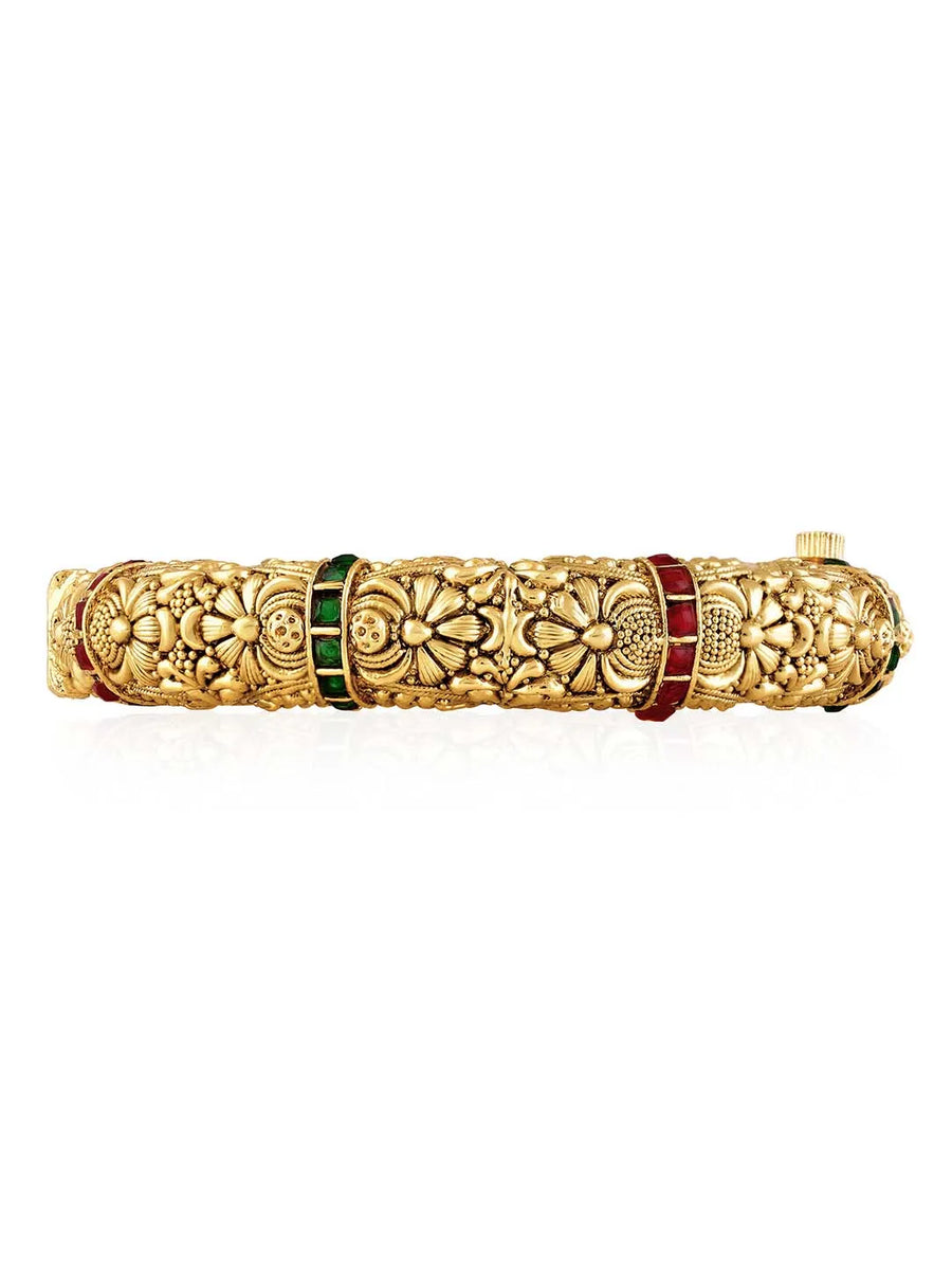 Gold Plated Kada Set – Traditional Fashion Jewellery by Peora

