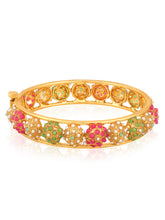 Pearl Fusion Multicolour Openable Kada