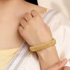 Modern CZ Work Statement Bangle