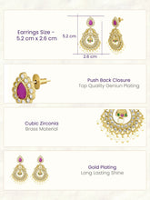 Peora Royal Antique Chandbali Earring
