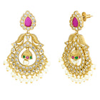Peora Royal Antique Chandbali Earring