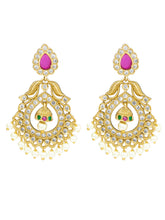 Peora Royal Antique Chandbali Earring