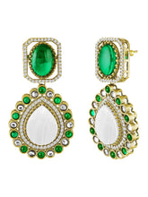 Peora Emerald Royale Necklace Set