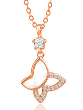 Butterfly Crystal Elegant Pendant Chain