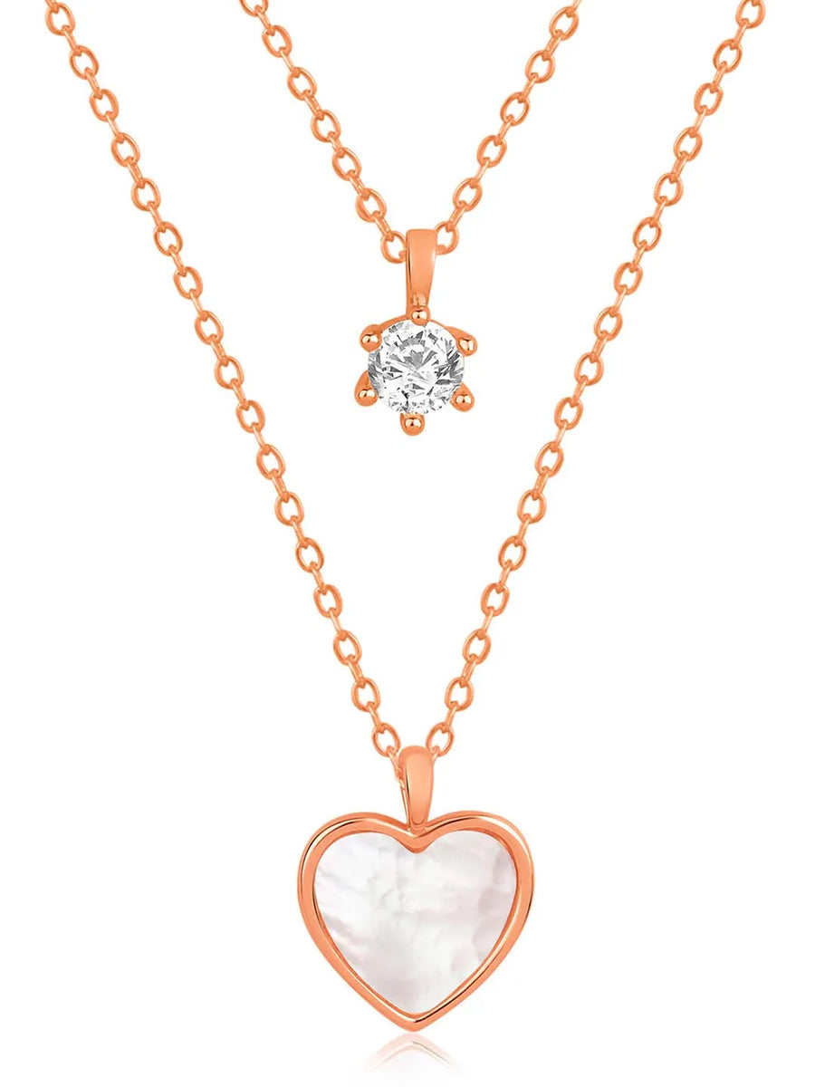 CZ Pendant Chain – Timeless Fashion Jewellery by Peora

