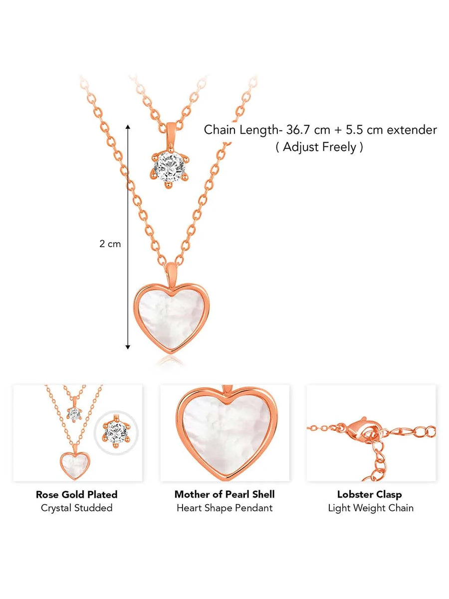 CZ Pendant Chain – Timeless Fashion Jewellery by Peora

