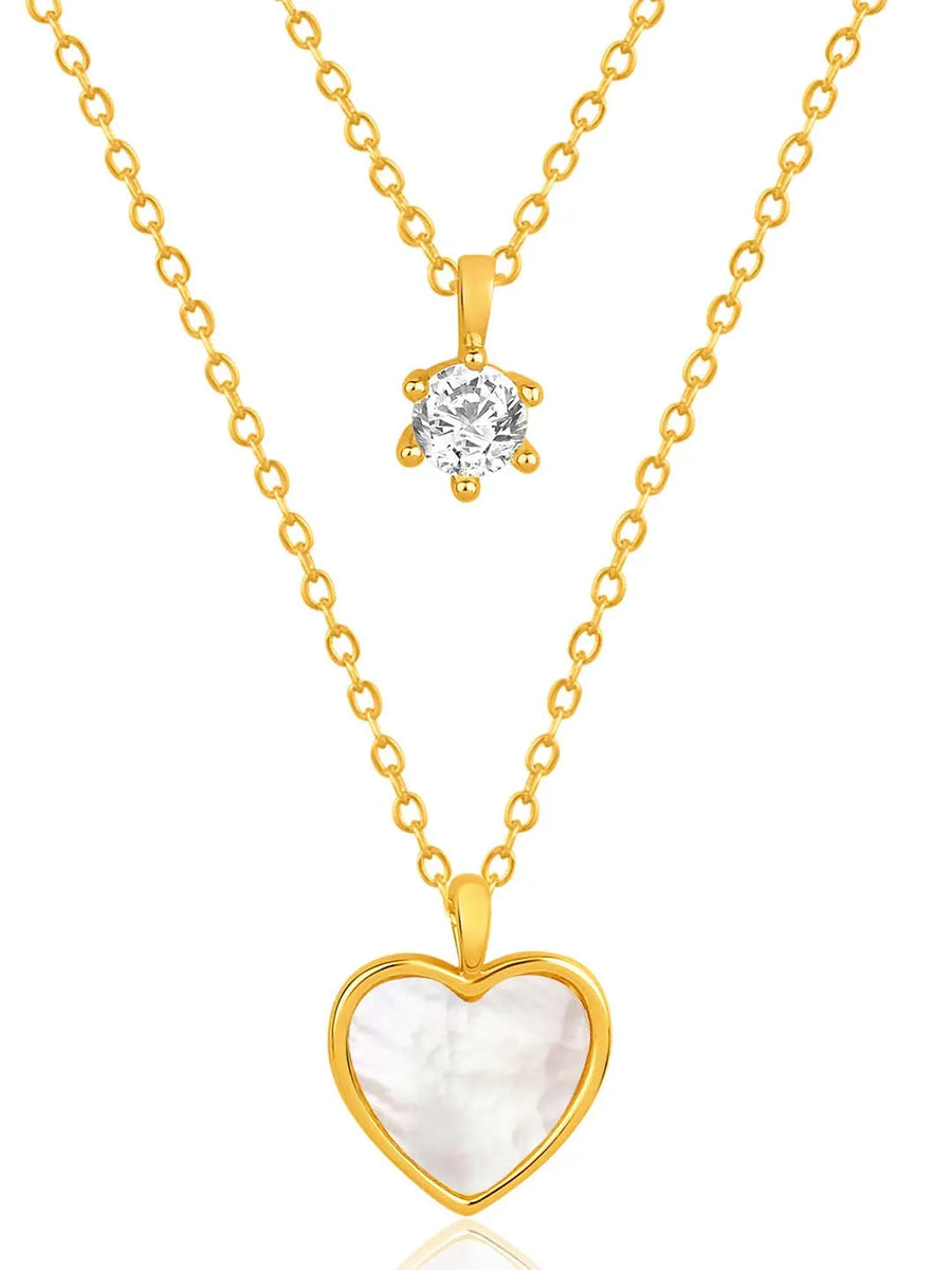 CZ Pendant Chain – Timeless Fashion Jewellery by Peora

