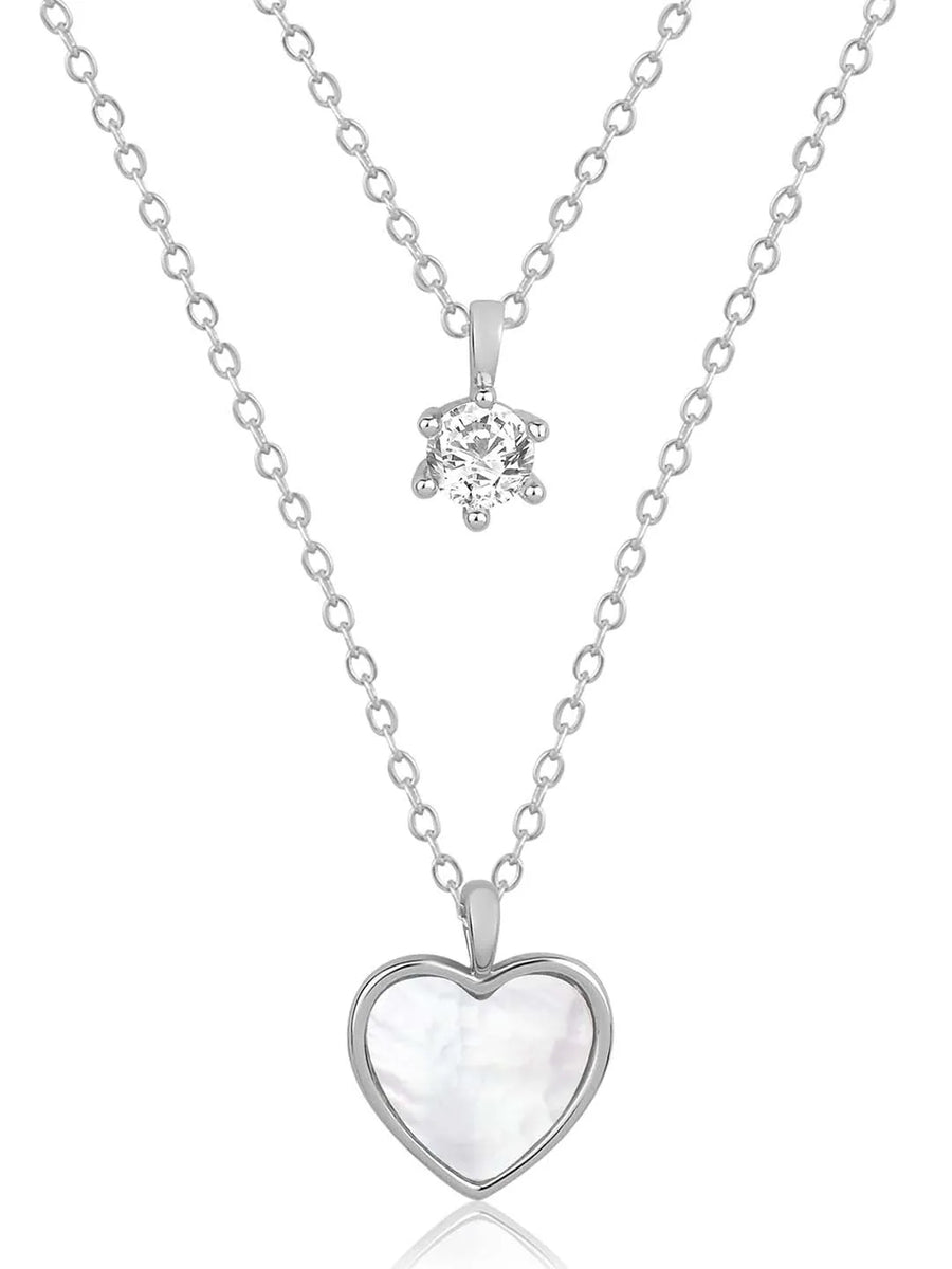 CZ Pendant Chain – Timeless Fashion Jewellery by Peora

