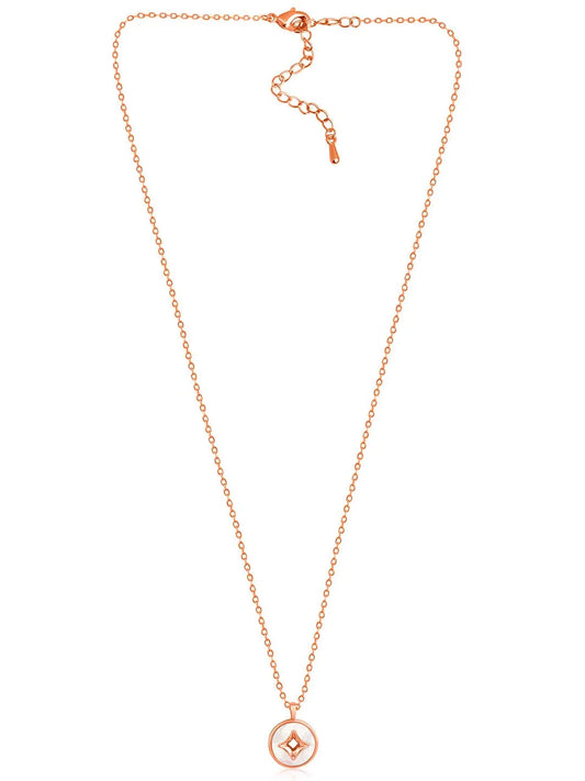 Circular Pendant Chain – Elegant Fashion Jewellery by Peora

