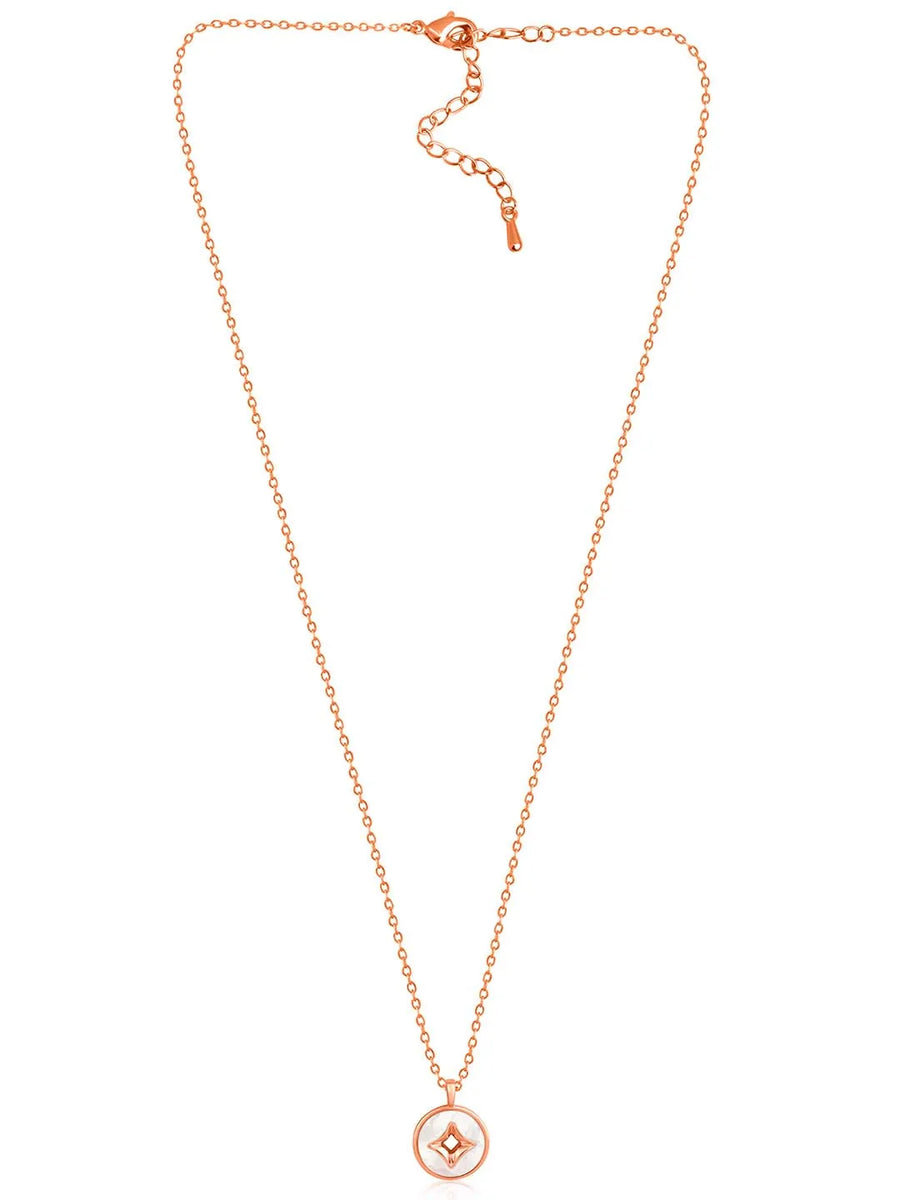 Circular Pendant Chain – Elegant Fashion Jewellery by Peora

