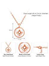 Circular Pendant Chain – Elegant Fashion Jewellery by Peora

