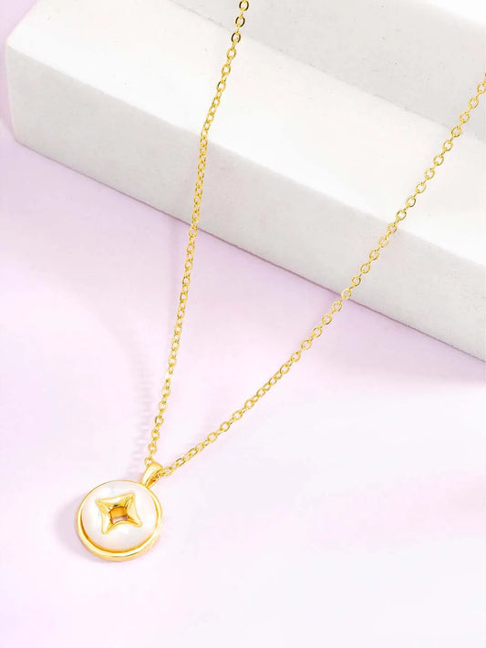 Circular Pendant Chain – Elegant Fashion Jewellery by Peora

