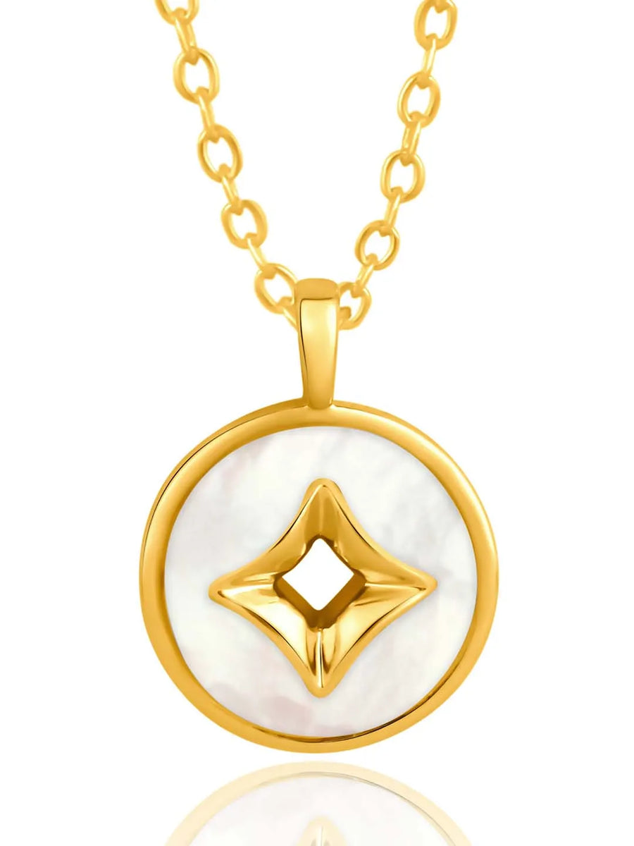 Circular Pendant Chain – Elegant Fashion Jewellery by Peora

