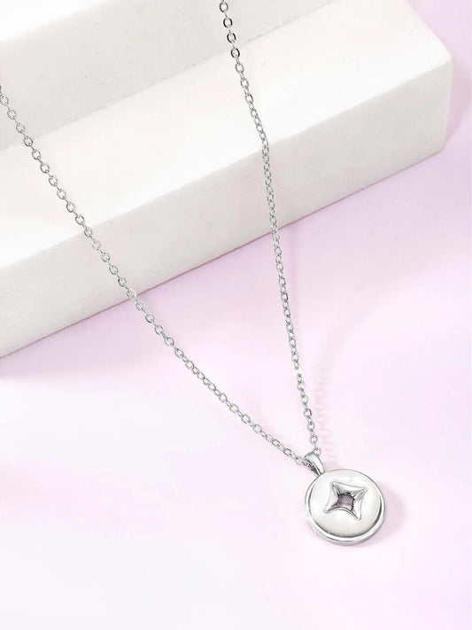 Circular Pendant Chain – Elegant Fashion Jewellery by Peora

